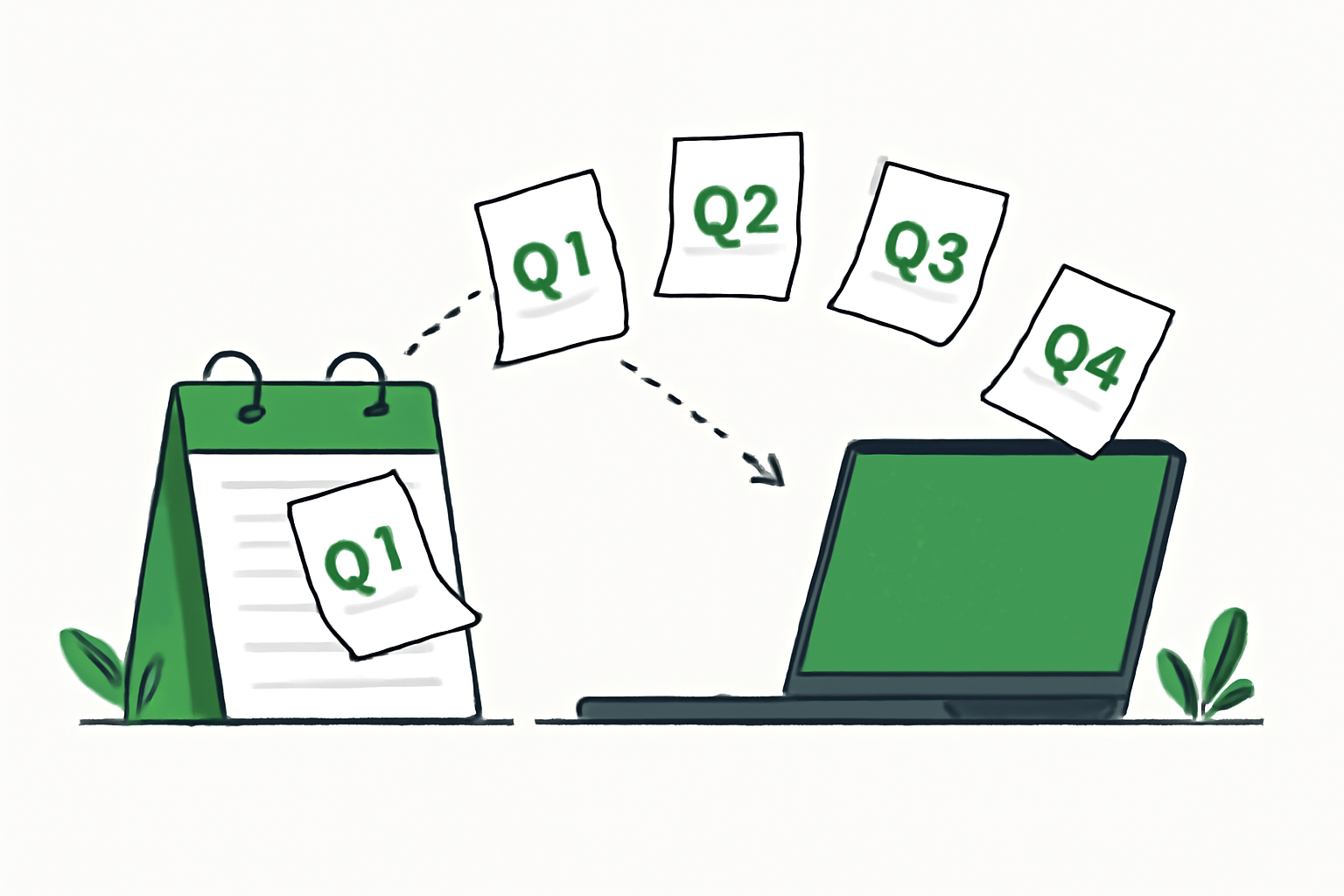 Автоматизация квартальных отчётов — от ручной работы к ИИ