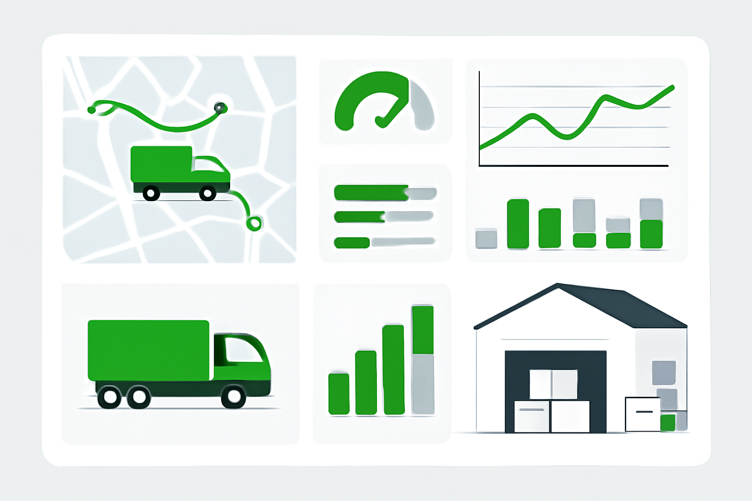 Автоматизация отчётов в логистике: отслеживание KPI, эффективность, аналитика