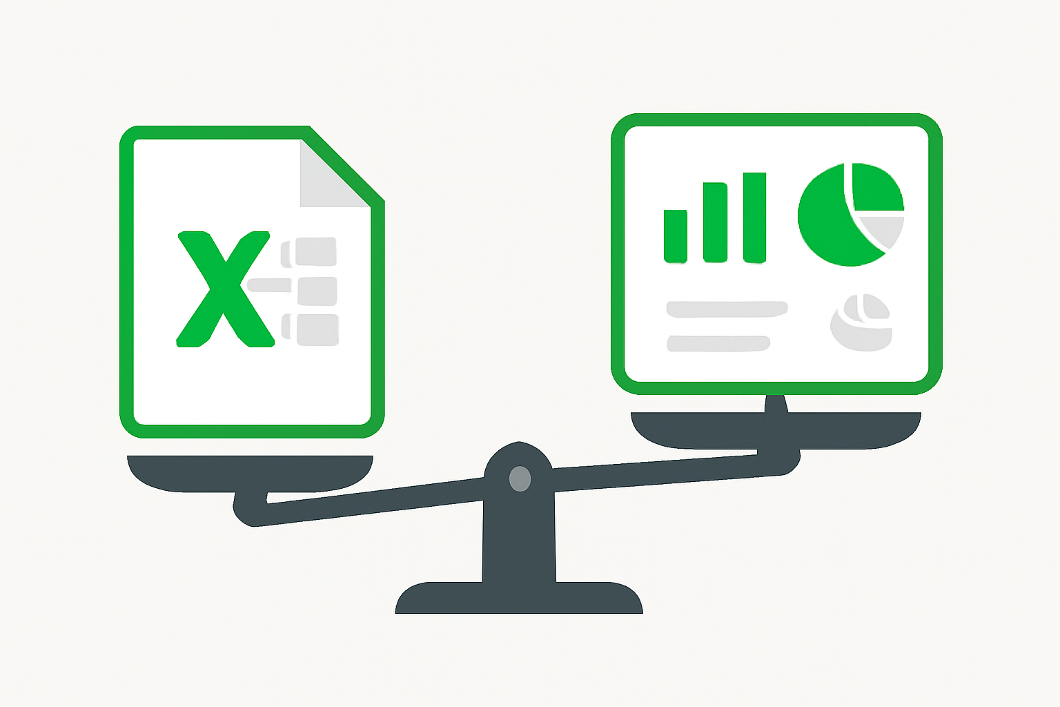 Excel vs BI системы — когда использовать что
