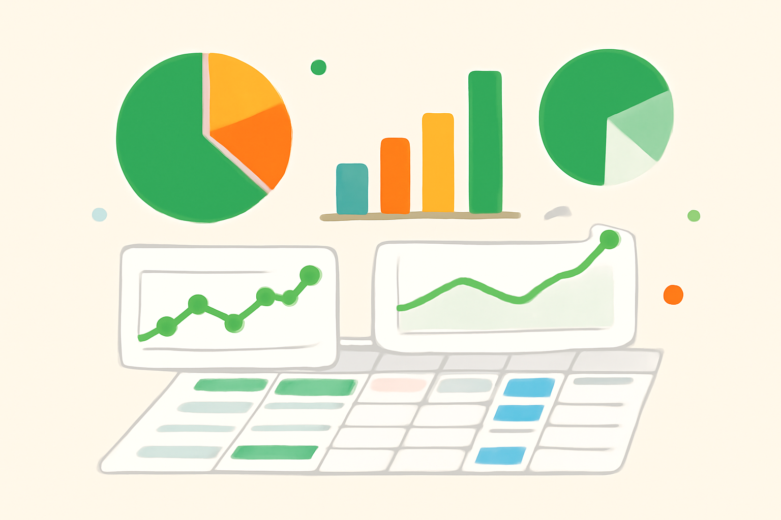 Как визуализировать данные из таблицы: типы диаграмм и лучшие практики