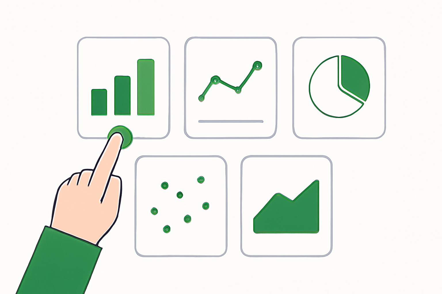 Как выбрать правильный тип графика для отчёта: руководство по визуализации данных