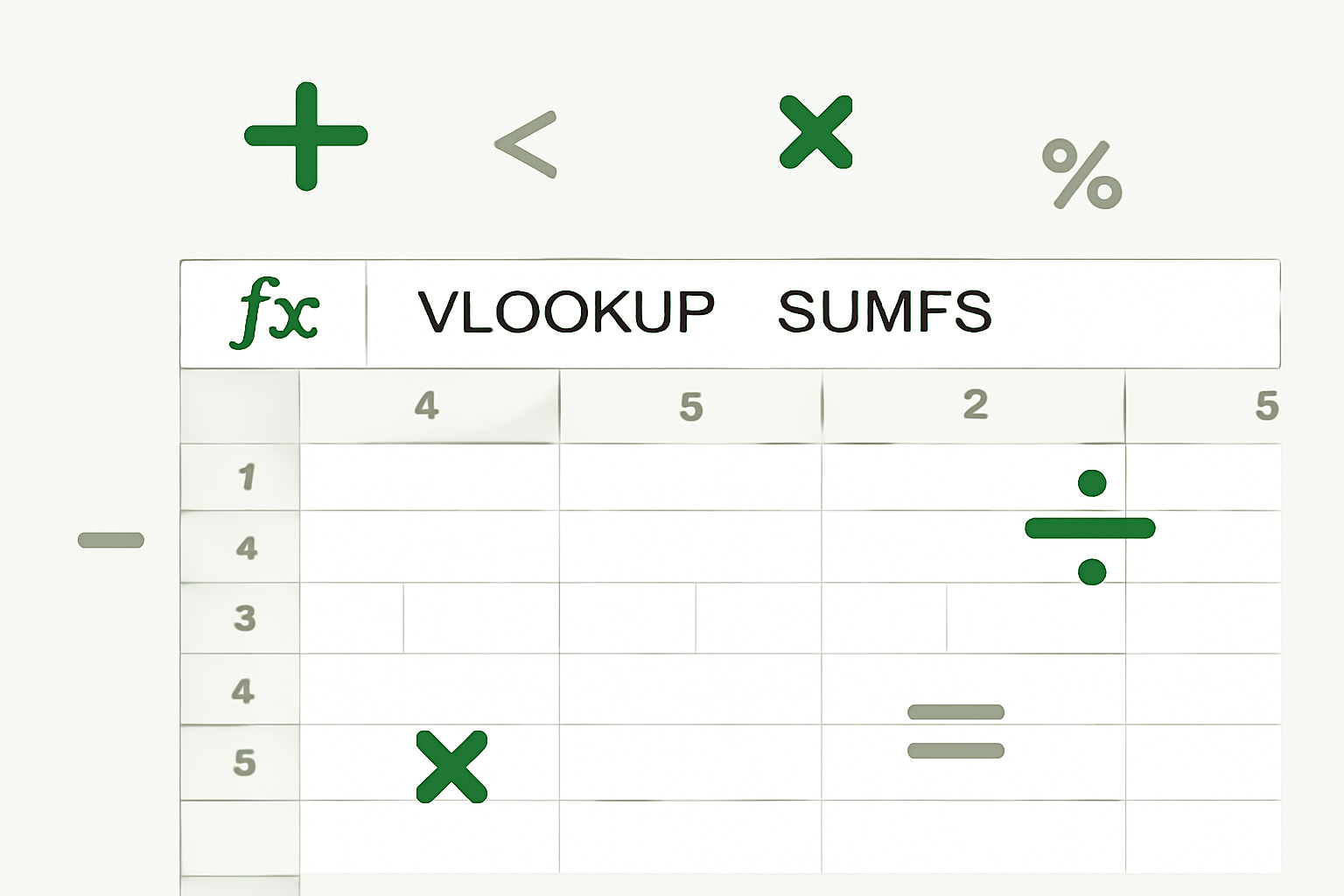 Обзор формул Excel для аналитики — VLOOKUP, SUMIFS, сводные таблицы